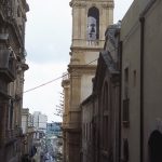 Noto Basilica San Domenico from Via Nicolaci