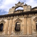 Noto Monastero del s.s salvatore Back side. View from Piazza immacolata