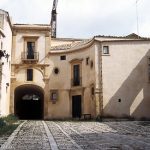 Noto Internal courtyard Palazzo Nicolaci