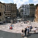 Piazza di Spagna Rome caput mundi