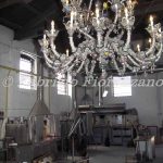 Murano - Lampadario vetro di Murano