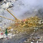 Natural minerals containing the elements Arsenic and Mercury combined with sulfur. Pozzuoli Solfatara