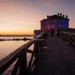Italy, Fusaro, Bourbon park (11/01/2024) - Casina Vanvitelliana on the Fusaro lake