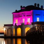 Italy, Fusaro, Bourbon park (11/01/2024) - Casina Vanvitelliana on the Fusaro river
