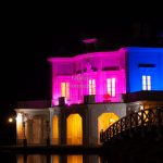 Italy, Fusaro, Bourbon park (11/01/2024) - Casina Vanvitelliana on the Fusaro river