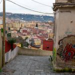 Italy, Naples - The Pedamentina Stairs of St. Martino in Naples Italy, Naples - The Pedamentina Stairs of St. Martino
