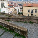 Italy, Naples - The Pedamentina Stairs of St. Martino in Naples