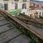 Italy, Naples - The Pedamentina Stairs of St. Martino in Naples Italy, Naples - The Pedamentina Stairs of St. Martino