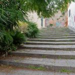 Italy, Naples - The Pedamentina Stairs of St. Martino in Naples