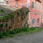 Italy, Naples - The Pedamentina Stairs of St. Martino in Naples