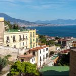 The historic Petraio stairway in the heart of Naples
