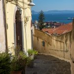 The historic Petraio stairway in the heart of Naples