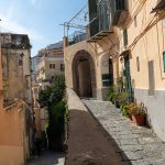 The historic Petraio stairway in the heart of Naples