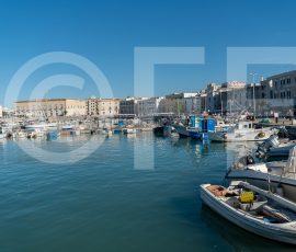 Italy, Trani - the porto of Trani